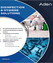 disinfection and hygiene solutions facility management brochure