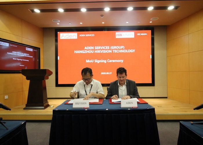 Aden and HIKVision sign MOU committing to long-term collaboration and partnership