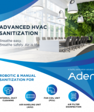 HVAC sanitation facility management brochure