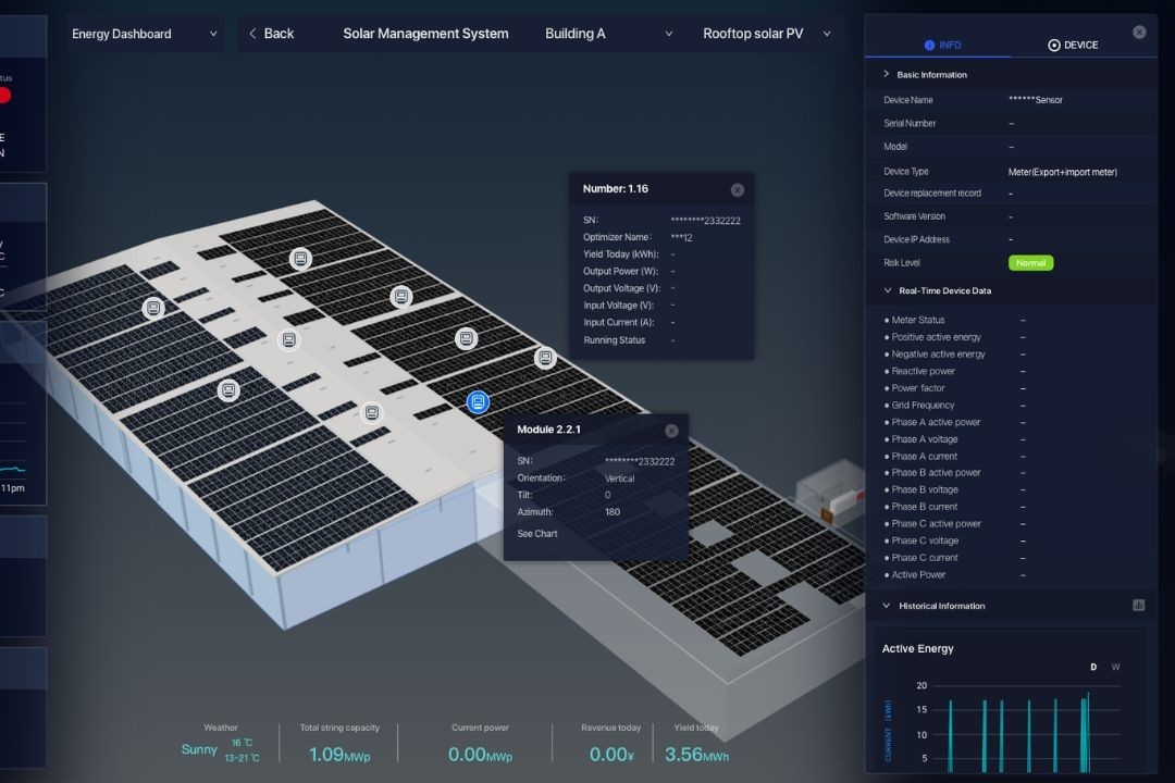 Akila Energy Microgrid Control Panel