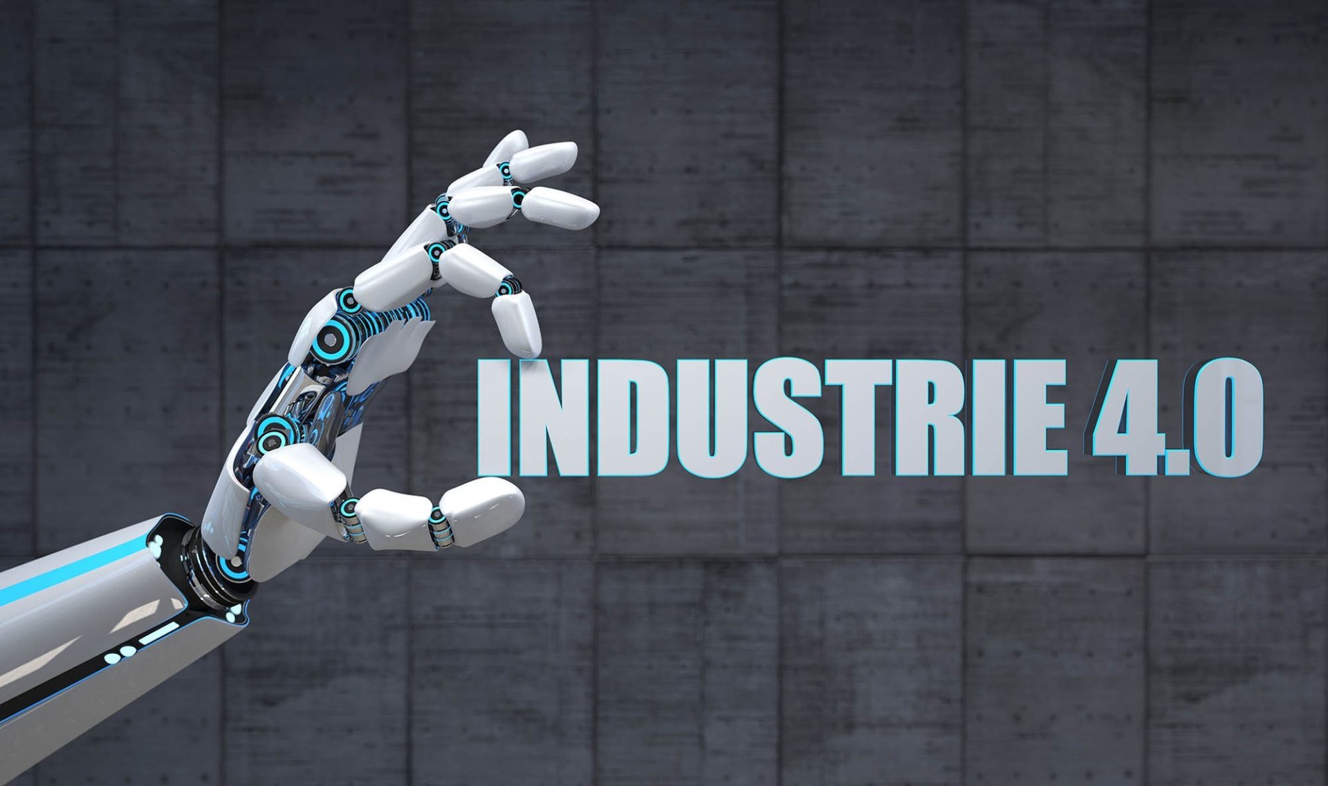 Robot hand industry 4.0