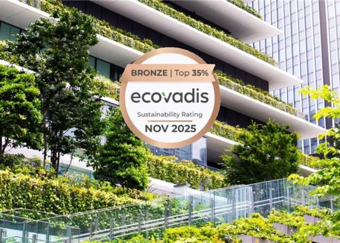 埃顿中国荣获EcoVadis铜牌认证，以66分跻身全球前25%
